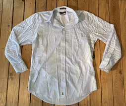 Nordstrom Men’s Traditional Fit long sleeve button up shirt sz 16/35 str... - £14.27 GBP
