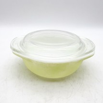 VTG PYREX 8oz Casserole Dish Lime Green With Lid 080 - $29.99