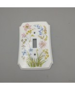 Vintage Plastic Floral Cottage Core Light Switch Cover Plate Made in USA - $206.79 MXN