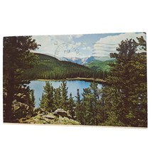 Postcard Mt Evans And Echo Lake Colorado Chrome Posted - £5.47 GBP