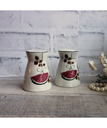 Vintage Folk Art Watermelon Wine Theme Salt and Pepper Shakers Old Count... - $48.02 CAD