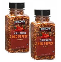 2 Packs  Kirkland Signature Crushed Red Pepper Finest Quality 10oz  - £14.34 GBP