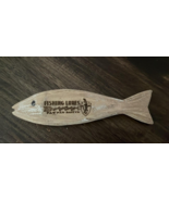 PAW PAW BAIT CO. FISHING LURES 7 &amp; 3/4 INCH WALL SIGN - €20,86 EUR