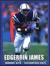  Indianapolis Colts Edgerrin James 2000 Pinup Photo - £1.59 GBP