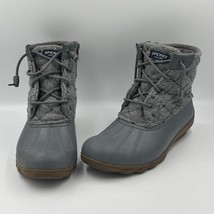  Sperry Women&#39;s Syren Gulf Wool Duck Boots Gray 8.5 - $49.99