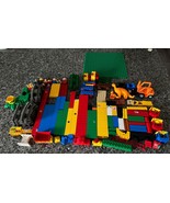 Lego DUPLO Mixed Lot of 250+ Pieces Building Bricks 10 Pounds People, Tr... - $1,370.04 MXN
