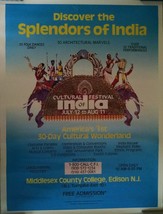 Vintage Discover the Splendors of India 1991 Cultural Heritage of India ... - $110.53 MXN