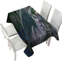 Armageddon Angel of Death Dark Art Drawing Tablecloth - $51.95 CAD+