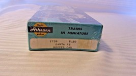 Pair of HO Scale Athearn 4 Bay Hopper, ATSF Santa Fe, Brown, #183068 BNOS - £27.97 GBP