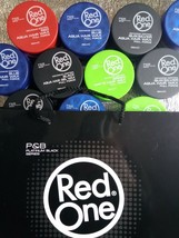 Red One Aqua Hair Wax And Gel Wax 150ml Red, Blue, Black Quicksilver GREEN- S... - £11.09 GBP