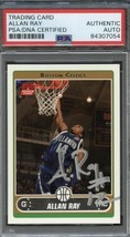 2006-07 Topps #256 Allan Ray Signed Card AUTO PSA/DNA Slabbed RC Rookie - £31.41 GBP