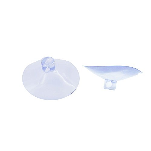Bluemoona 100 PCS Hook Suction Cups Sucker Pads Hang Hanging 36MM(1.35")
