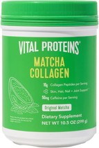 Vital Proteins Matcha Collagen Peptides Powder Supplement, Matcha Green Tea Powd - £41.55 GBP