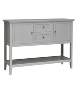 Costway Sideboard Buffet Table Wooden Console Table w/ Storage Cabinets ... - £211.53 GBP