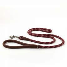 Reddy Burgundy Rope Dog Leash, 6 ft. Original, Burgundy - £21.43 GBP