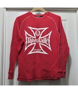VTG Third Rail FTW Red Thermal Shirt Skater Streetwear Men&#39;s S/M - $282.15