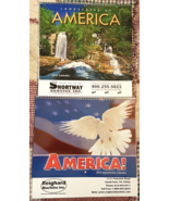 LOT x 2 America Theme 2014 Wall Calendar same as 2025 Patriotic Nature L... - £11.63 GBP