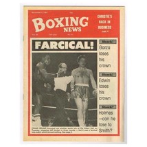 Boxing News Magazine November 9 1984 mbox3098/c  Vol 40 No.45 Farcical! - £3.07 GBP