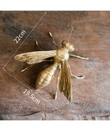 Retro Mantis Ant Statue Art Sculpture Resin Golden Giant Insect Ornament... - £94.42 GBP