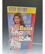 KATHY IRELAND - GREAT BUNS IN 12 MIN, WORKOUT VHS VIDEO, SIMPLE, TIGHTEN... - €6,06 EUR