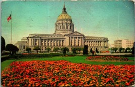 City Hall Building San Francisco California CA  1955 Chrome Postcard B4 - £2.30 GBP