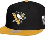 Mitchell &amp; Ness Pittsburgh Penguins 2-Tone Stanley Cup Patch Snapback Hat - $28.04