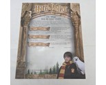 Harry Potter And The Sorcerers Stone Trading Card Game Retailer Sellsheet - $33.67