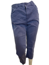 L.L. Bean Women&#39;s Cropped Chinos Size 8 Blue - $176.69 MXN