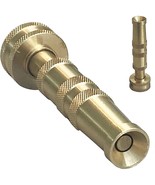 High Pressure Hose Nozzle Heavy Duty | Brass Water Hose Nozzles For Gard... - £17.29 GBP