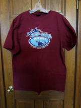 Vintage American Eagle So-Cal Pool Party Burgundy T-Shirt - Size XXL - £19.37 GBP