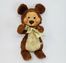 Vintage Gund Swedlin Disney Rugged Bear Stuffed Animal Rubber Face Plush Growler - £244.49 GBP