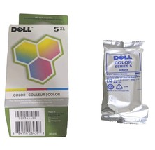 Genuine Dell Series 5XL Color Print Cartridge M4646 Open Box New, Ink in Sealed - £5.40 GBP