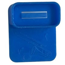 Vintage Plastic Toy Whistle Blue Trombone Cracker Jack Prize - £11.86 GBP