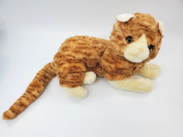 TB Toy Trading Orange Cream Tabby Cat Vintage Plush 15&quot; Stuffed Animal Toy B316 - £19.65 GBP