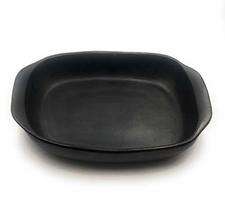 Square Roasting Pan 10.5 x 8.5 Inch hight 2.5 Inches with Handle 12&quot; Bla... - $49.01