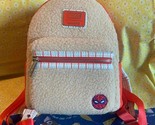 LOUNGEFLY MARVEL SPIDER-MAN FAUX FUR MINI BACKPACK~ WITH TAGS~ BRAND NEW~ - $106.92