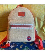 LOUNGEFLY MARVEL SPIDER-MAN FAUX FUR MINI BACKPACK~ WITH TAGS~ BRAND NEW~ - £35.88 GBP