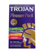 02/2028 Trojan Pleasure Variety Pack Lubricated Condoms - 12 Count - $202.47 MXN