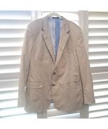 Alan Flusser Mens 46L suit jacket blazer sport coat 46 LONG cotton casua... - $1,055.46 MXN