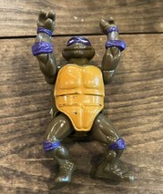 Vtg 1991 Teenage Mutant Ninja Turtles Head Droppin&#39; Don Figure Tmnt Mirage - £3.41 GBP