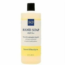 Eo Products Hand Soap Refill Lmn&amp;Eucl 32 Fz - £22.27 GBP