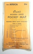 NOS Sealed Vintage 1950&#39;s Cram&#39;s Modern Series Pocket  Africa #303 - £12.05 GBP