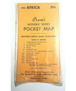 NOS Sealed Vintage 1950&#39;s Cram&#39;s Modern Series Pocket  Africa #303 - £11.86 GBP