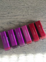 CoverGirl Colorlicious Lipsticks NEW 6 assorted shades 280, 295,315,325,... - $29.39