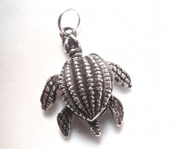 Sea Turtle 925 Sterling Silver Necklace Corona Sun Jewelry - $17.99