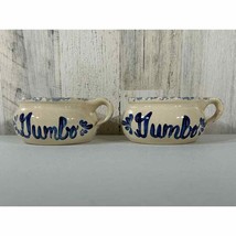 Ellis Prod Pottery Set of 2 Vintage Gumbo Bowls Marshall Texas Made in USA - $24.72