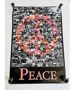 Peace Large Poster College Collection Wall Room Decor Sz 24x36 inch - $293.50 MXN