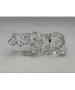 Baccarat Crystal TIGER 5 3/4&quot; Figurine Excellent Condition - $314.40 CAD