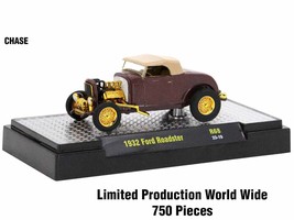 &quot;Auto Meets&quot; Set of 6 Cars IN DISPLAY CASES Release 68 Limited Edition 1/64 Diec - £58.74 GBP