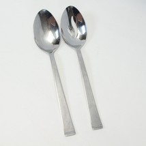 Wallace Julienne Georgetown Serving Spoons 8 3/4&quot; 18/10  Stainless Lot of 2 - $12.73